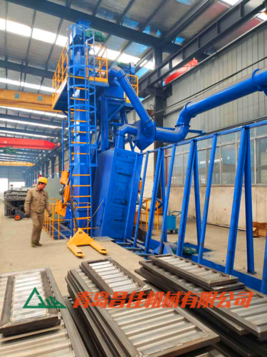 挂车箱板专用抛丸机